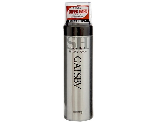 Bọt Tạo Kiểu Tóc Supper Hard Styling Foam N 185g GATSBY