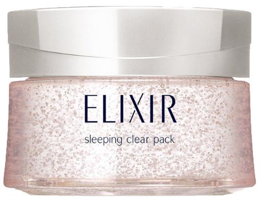 Mặt Nạ Ngủ Phục Hồi Độ Ẩm Và Dưỡng Trắng Da Sleeping Clear Pack 105g Elixir