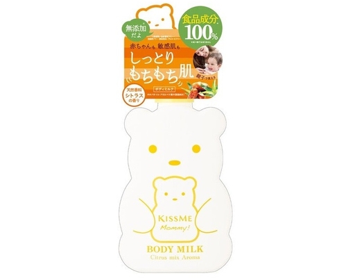Sữa Dưỡng Thể Cấp Ẩm Hương Cam Chanh Mommy Body Milk Citrus Mix Aroma 200g Kissme