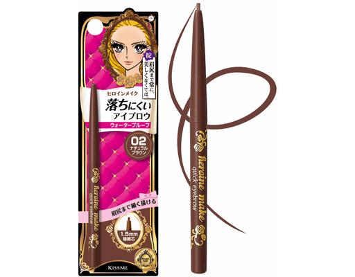 Chì Sáp Kẻ Mày Lõi Siêu Mịn Không Thấm Nước Heroine Make 02 Màu Nâu Tự Nhiên 0.07g Kissme