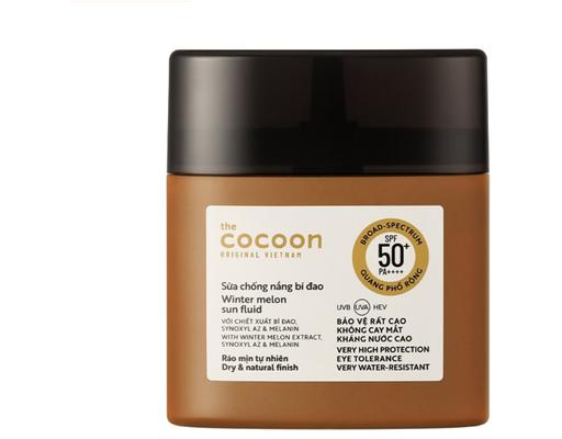 Sữa Chống Nắng Bí Đao Quang Phổ Rộng SPF 50+ PA++++ 50ml Cocoon