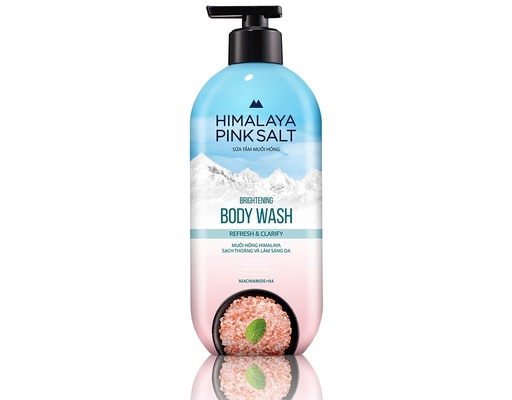 Sữa Tắm Muối Hồng Himalaya Tươi Mát Và Sảng Khoái 500g HIMALAYA PINK SALT