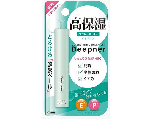 Son Dưỡng Môi Chống Nắng Hương Bạc Hà Deepener Menthol Lip Stick 2.3g Omi Brotherhood