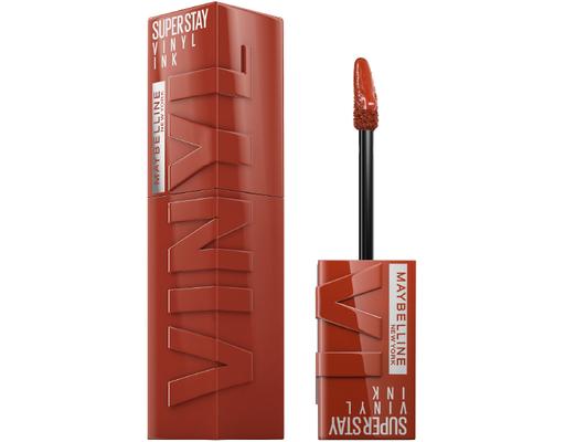 Son Kem Bóng Super Stay Vinyl Ink Màu Đỏ Nâu Đất - 130 Extra 4.2ml MAYBELLINE