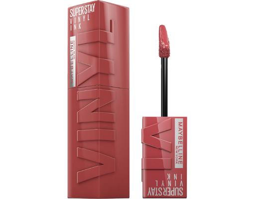 Son Kem Bóng Super Stay Vinyl Ink Màu Nâu Đào - 115 Peppy 4.2ml MAYBELLINE