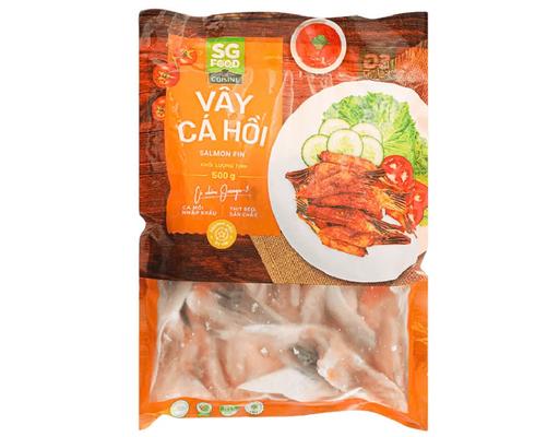 Vây Cá Hồi Tẩm Gia Vị 500g Sài Gòn Food