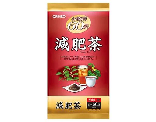 Trà Hỗ Trợ Giảm Mỡ Bụng Genpi - 180g (3g x 60 Túi Lọc) Orihiro