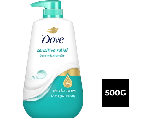 Sữa Tắm Serum Với Pro-Ceramide Dịu Nhẹ Cho Da Nhạy Cảm 500g Dove