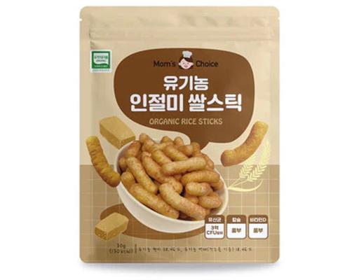 Bánh Gạo Lứt Hữu Cơ Vị Đậu Nành 30g Mom's Choice