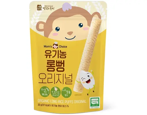 Bánh Gạo Lứt Thanh Dài Vị Truyền Thống 30g Mom's Choice