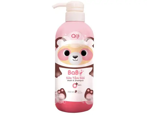 Sữa Tắm Gội Cho Bé Hương Anh Đào 700ml Agi