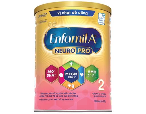 Sữa Bột Enfamil A+ Số 2 Cho Trẻ 6-12 Tháng 830g Mead Johnson