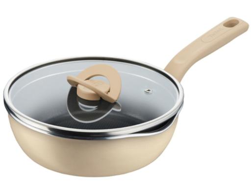 Chảo Nồi Có Nắp Đa Năng 3In1 22cm Màu Vàng Nhạt Tefal