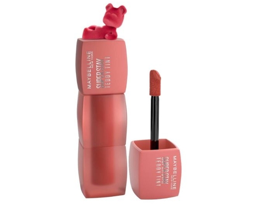 Son Kem Bông Bền Màu Teddy Tint Màu 15 Hồng Đất 5ml MAYBELLINE