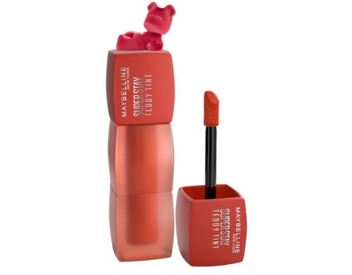 Son Kem Bông Bền Màu Teddy Tint Màu 75 Cam Cháy 5ml MAYBELLINE