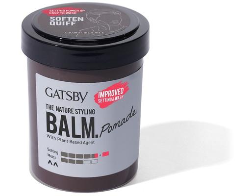 Wax Tạo Kiểu Tóc Vào Nếp Và Mềm Móc Balm Pomade 70g GATSBY