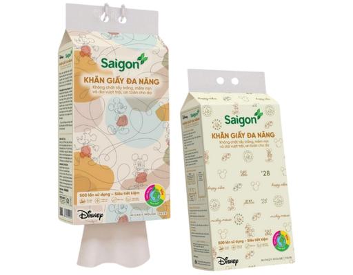 Giấy Rút Đáy 2 Lớp 500 Tờ Giấy Sài Gòn