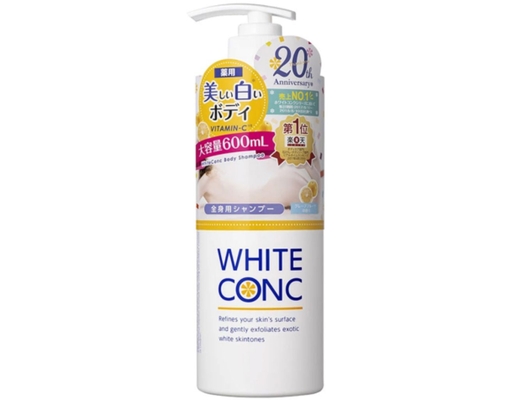 Sữa Tắm Hỗ Trợ Dưỡng Sáng Da 600ml White ConC