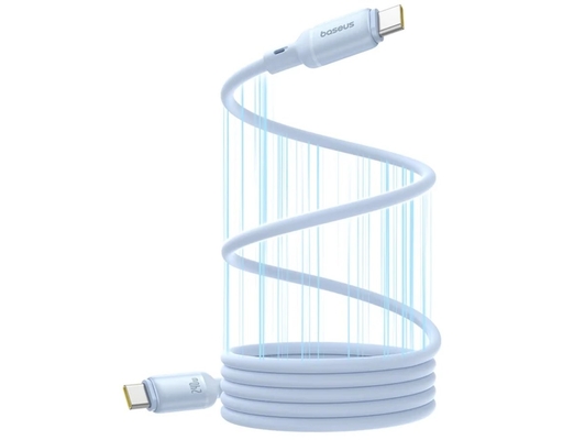 Cáp Sạc Nhanh Nam Châm Chống Rối Picogo Magnetic C To C 240W 1M Màu Xanh Baseus