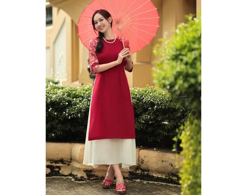 Chân Váy Lụa Trắng VAD06-T F2 Fashion & Freedom