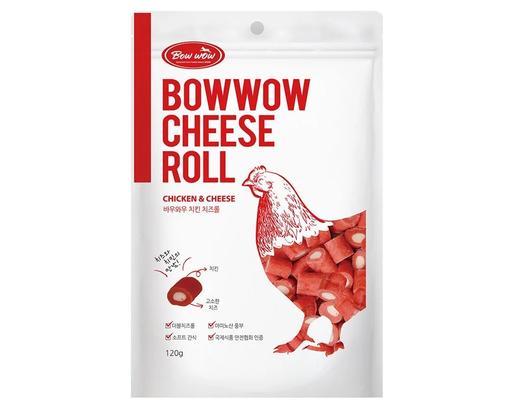 Phô Mai Cuộn Thịt Gà Cho Chó RL-CL-120 120g Bowwow