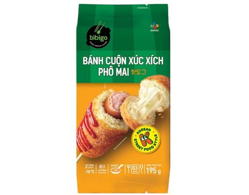 Bánh Cuộn Xúc Xích Phô Mai Oyha 195g Bibigo