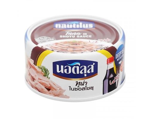 Cá Ngừ Sốt Nước Tương Nhật 165g Nautilus