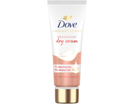Serum Ngăn Mùi Giúp Mờ Thâm Thu Nhỏ Lỗ Chân Lông Deodorant Dry Serum 3% Niacinamide + 10X Vitamin C&E 40ml Dove