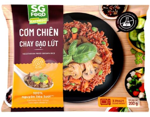 Cơm Chiên Chay Gạo Lứt 200g Sài Gòn Food