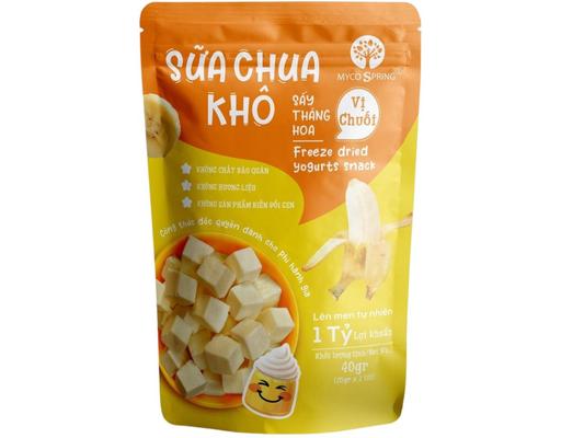 Sữa Chua Khô Sấy Vị Chuối 40g MycoSpring