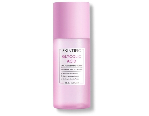 Toner Dưỡng Da Tươi Sáng Glycolic Acid Daily Clarifying Toner 80ml SKINTIFIC