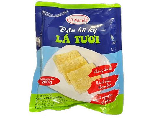Đậu Hũ Ky Lá Tươi 200g Vị Nguyên