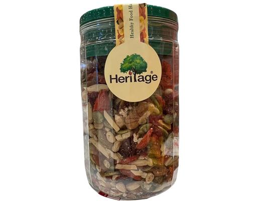 Hỗn Hợp Quả Hạt Khô Rang Không Muối 250g Heritage