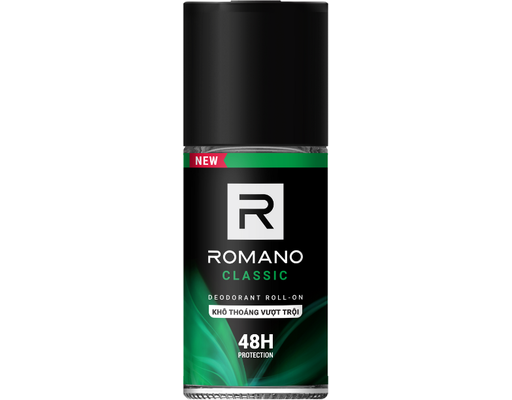 Lăn Khử Mùi Hương Nước Hoa Classic 50ml ROMANO