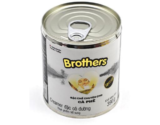 Sữa Đặc Brothers Trung Nguyên Lon 390g Trung Nguyên