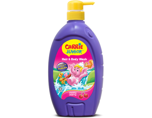 Tắm Gội Toàn Thân Hương Cherry Cho Bé Trên 2 Tuổi 700g Carrie Junior