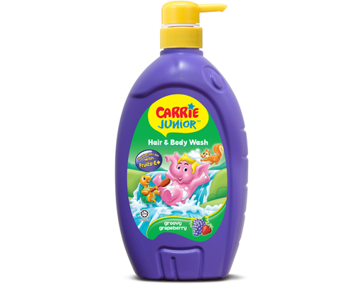 Tắm Gội Toàn Thân Hương Mâm Xôi Grapeberry 700g Carrie Junior