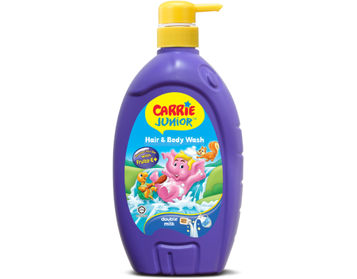 Tắm Gội Toàn Thân Tinh Chất Sữa Double Milk 700g Carrie Junior