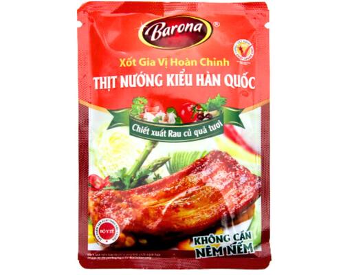 Xốt Gia Vị Hoàn Chỉnh Thịt Nướng Hàn Quốc Barona