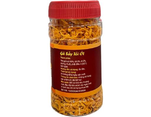 Gà Sấy Tỏi Ớt 100g Doxaco