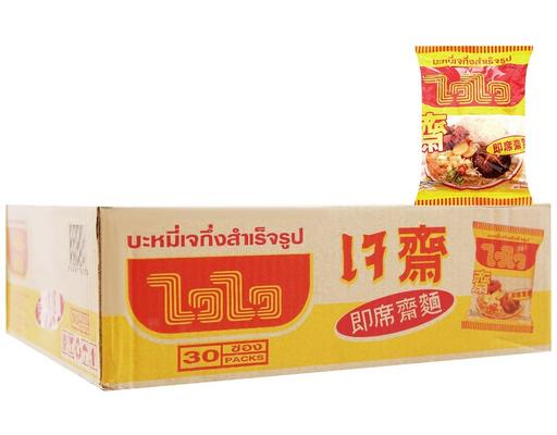 Thùng 30 Gói Mì Chay Thái Wai Wai Gói 60g WaiWai