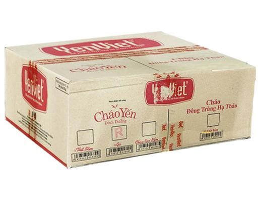 Thùng 30 Gói Cháo Yến Dinh Dưỡng Yến Việt Vị Gà Gói 50g Yến Việt