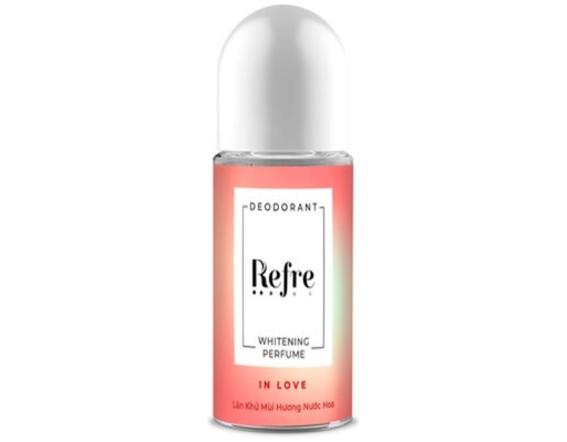 Lăn Khử Mùi Hương Nước Hoa Tình Yêu Deodorant Whitening Perfume - In Love 40ml Refre