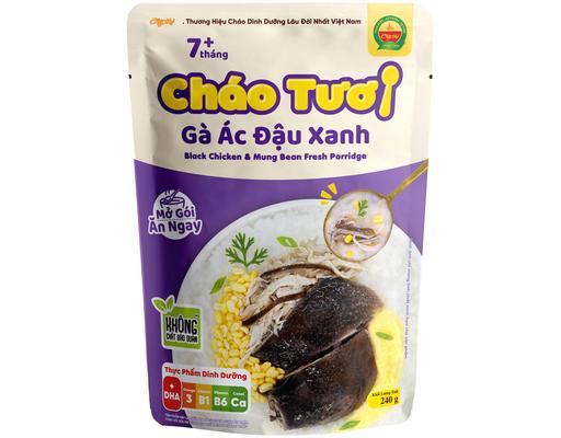 Cháo Tươi Vị gà Ác Đậu Xanh 260g/240g Cây Thị
