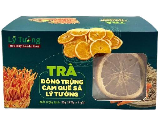 Trà Đông Trùng Cam Quế Sả 110g Thực Phẩm Lý Tưởng
