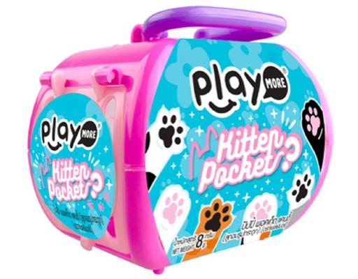 Kẹo Xương Cá Và Lồng Mèo 8g Playmore