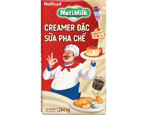 Creamer Đặc Nutifood Nutimilk Sữa Pha Chế Hộp Giấy 1284g Nutifood