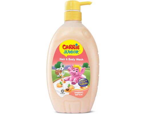 Tắm Gội Toàn Thân Trẻ Em Hương Mơ Tây Apricot Yoghurt 700g Carrie Junior