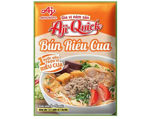 Gia Vị Nêm Sẵn Bún Riêu Cua Aji-Quick 54g Ajinomoto
