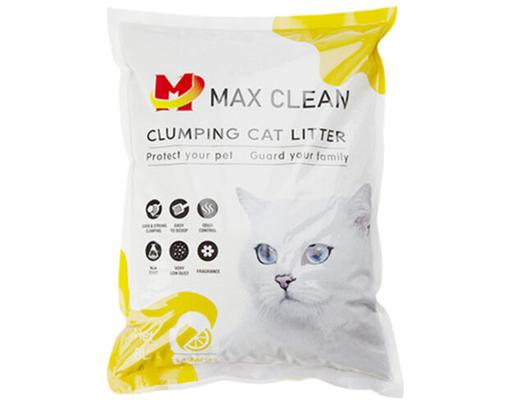 Cát Vệ Sinh Đất Sét Hương Chanh 4kg Max Clean